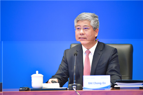 1634813892246073468.jpg 20211019-BETVLCTOR伟德官方网站顧問委員會2021年會議舉行-司京生攝影-白重恩發言.jpg