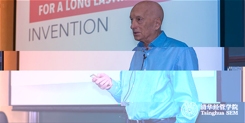 Dr. Luigi Tiziano Peccenini speaking at the TIEMBA Leadership Forum logo.jpg